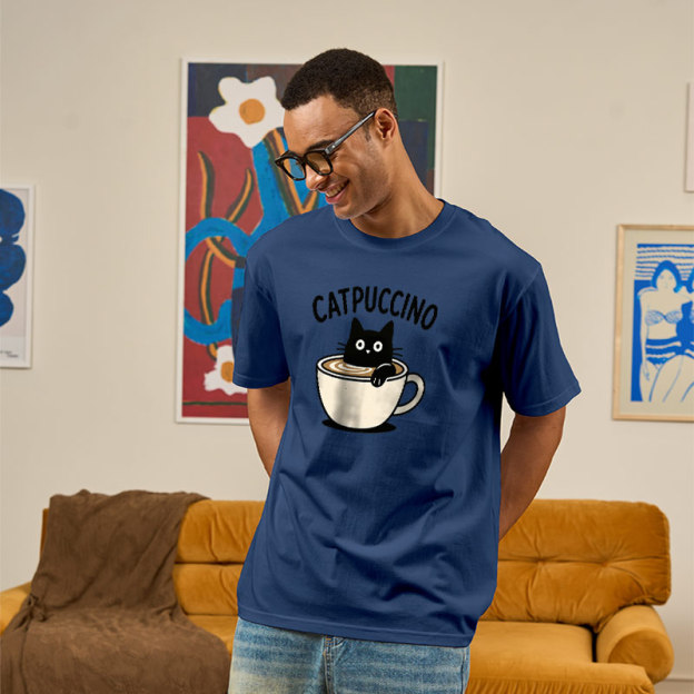 Catpuccino Geek T-Shirt