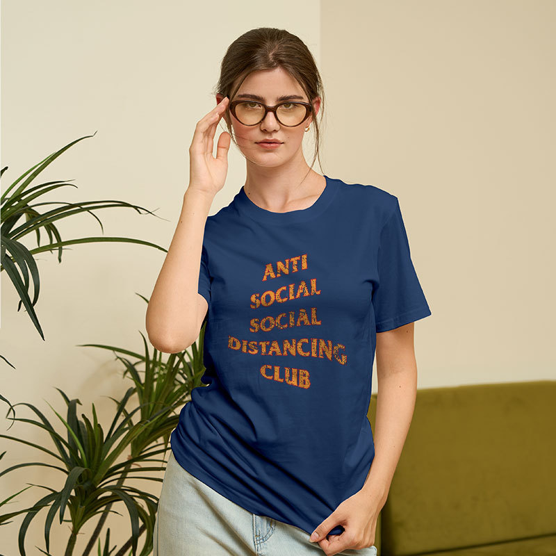Social Distancing Club Geek T-Shirt