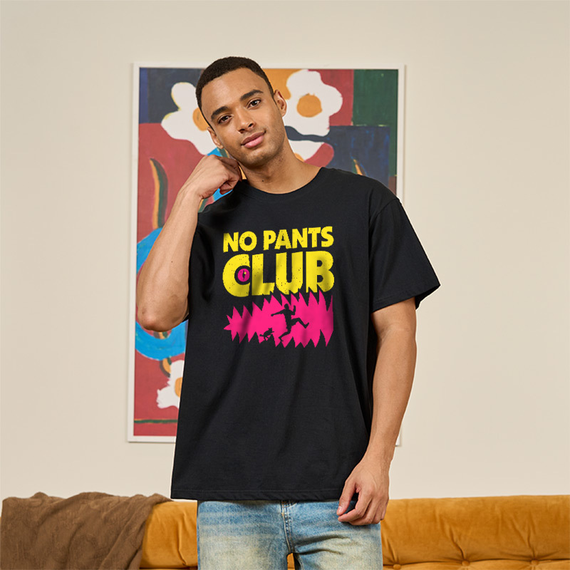 NO PANTS CLUB Geek T-Shirt