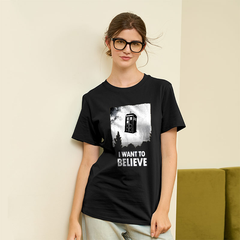 I Want To Believe Geek T-Shirt