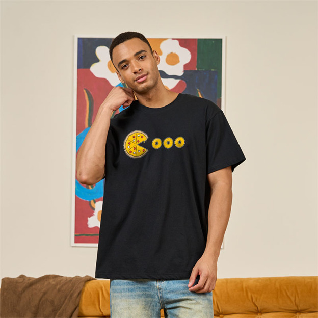 Pac Pizza Geek T-Shirt