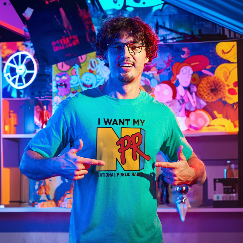 I Want My NPR Geek T-Shirt
