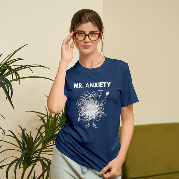 Mr. Anxiety! Geek T-Shirt