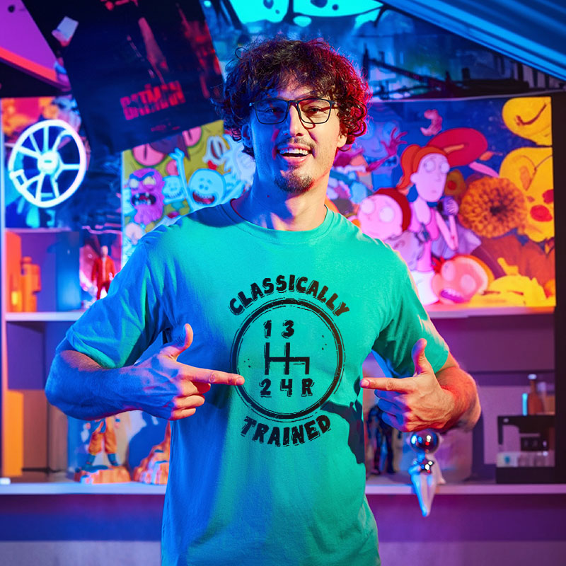 Classically Trained 72-74 911 Vintage Geek T-Shirt