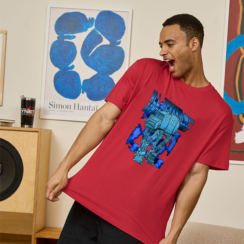Mega Terrain Mecha Transport Geek T-Shirt