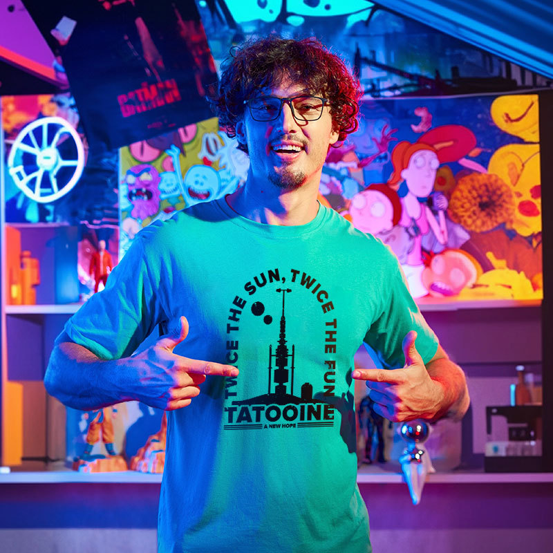 Two Suns for more fun Geek T-Shirt