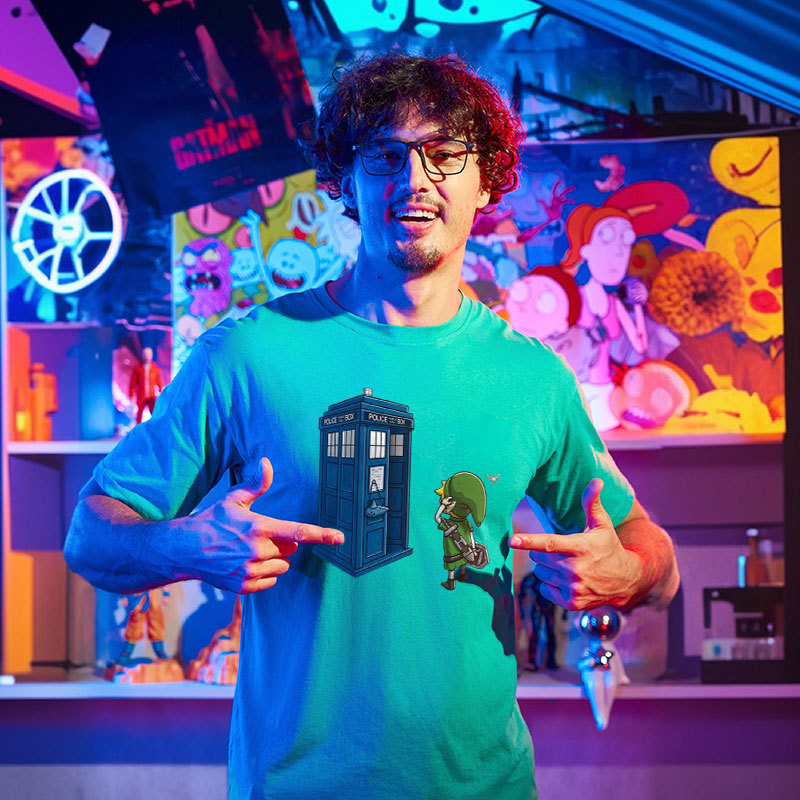 The Ocarina of Time Travel Geek T-Shirt