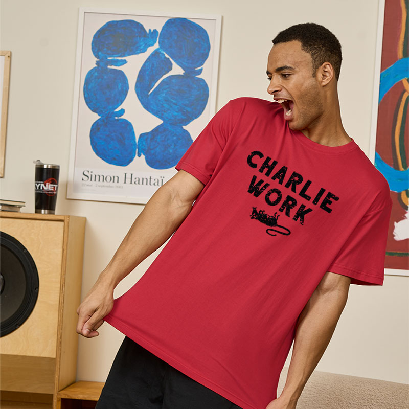Charlie Work Geek T-Shirt