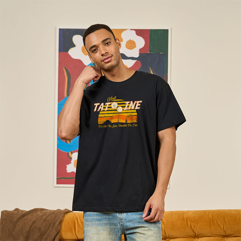 Tatooine Sunset Geek T-Shirt