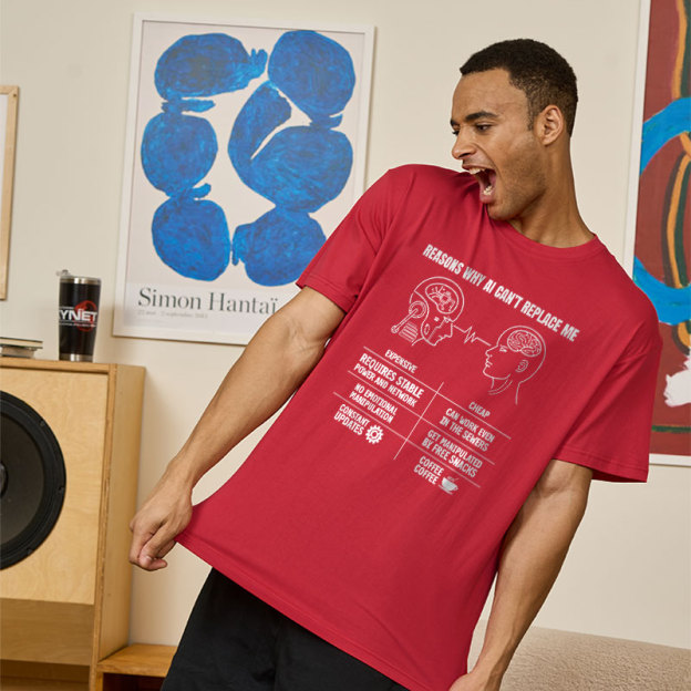 Reasons Why Ai Can��t Replace Me Geek T-Shirt