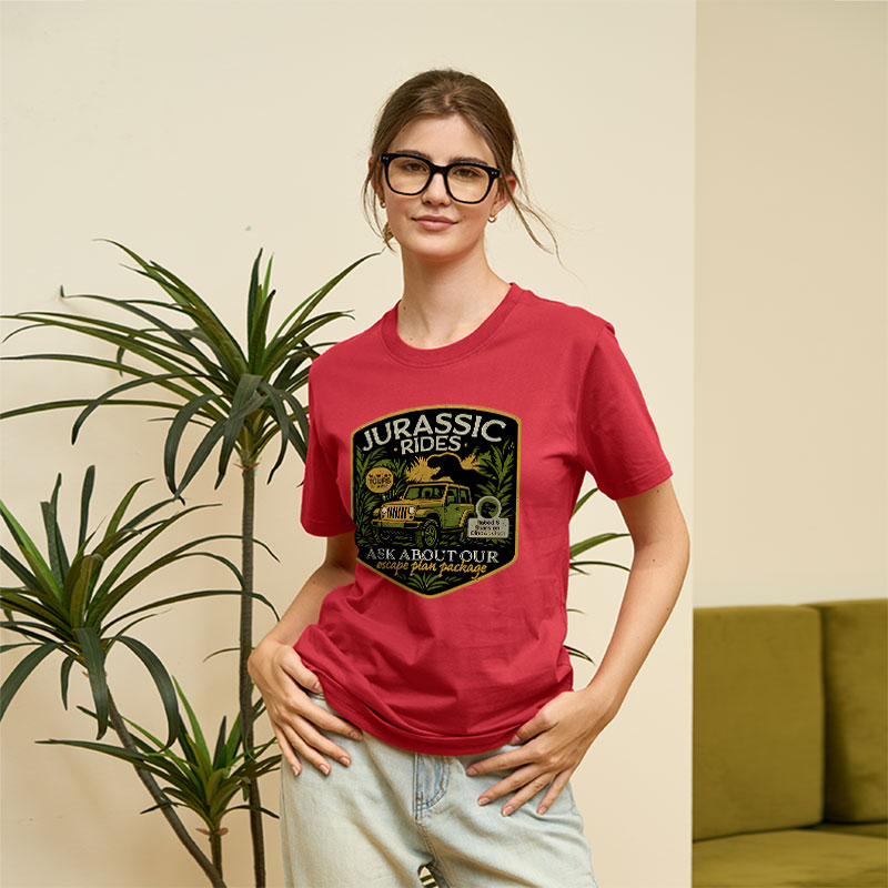 Jurassic Rides Geek T-Shirt