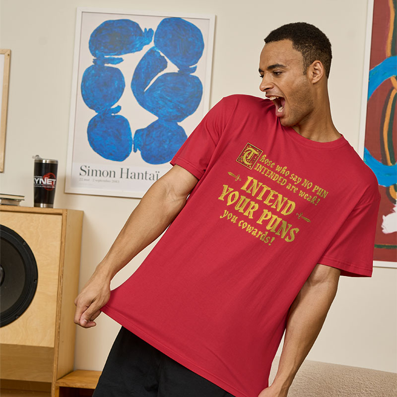 Intend Your Puns!-2 Geek T-Shirt
