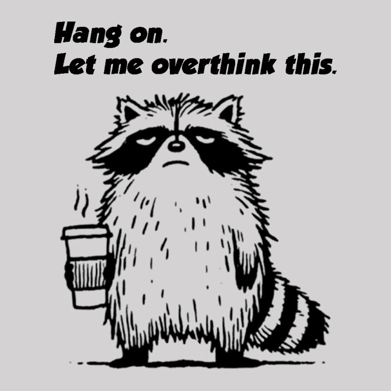 Hang on. Let me overthink this Geek T-Shirt