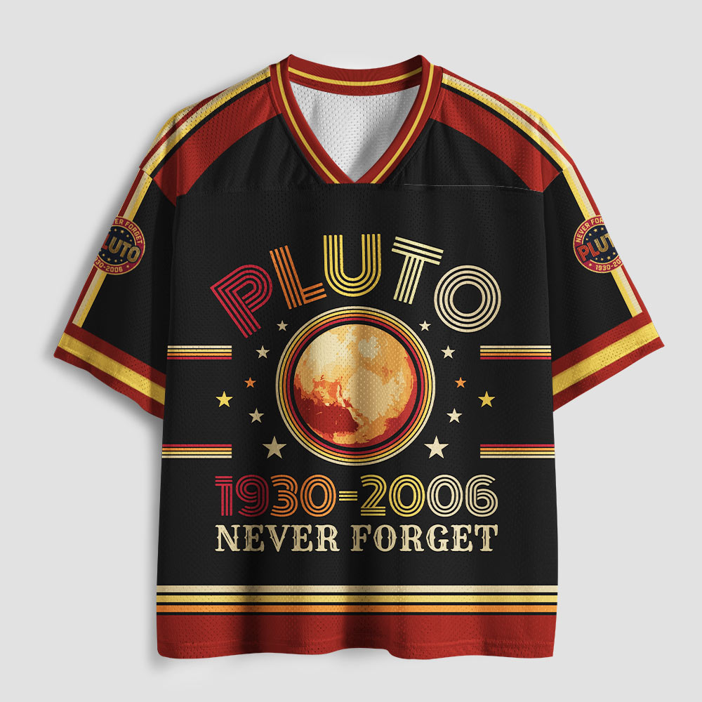 Pluto Forever Geek Mesh Jersey