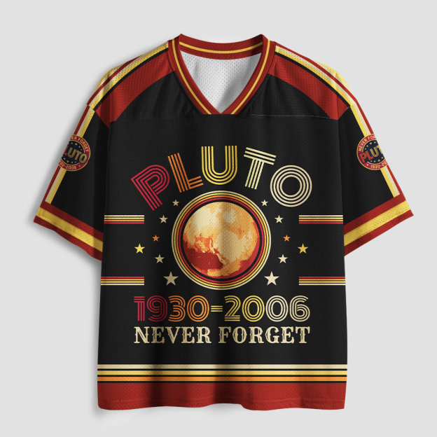 Pluto Forever Geek Mesh Jersey