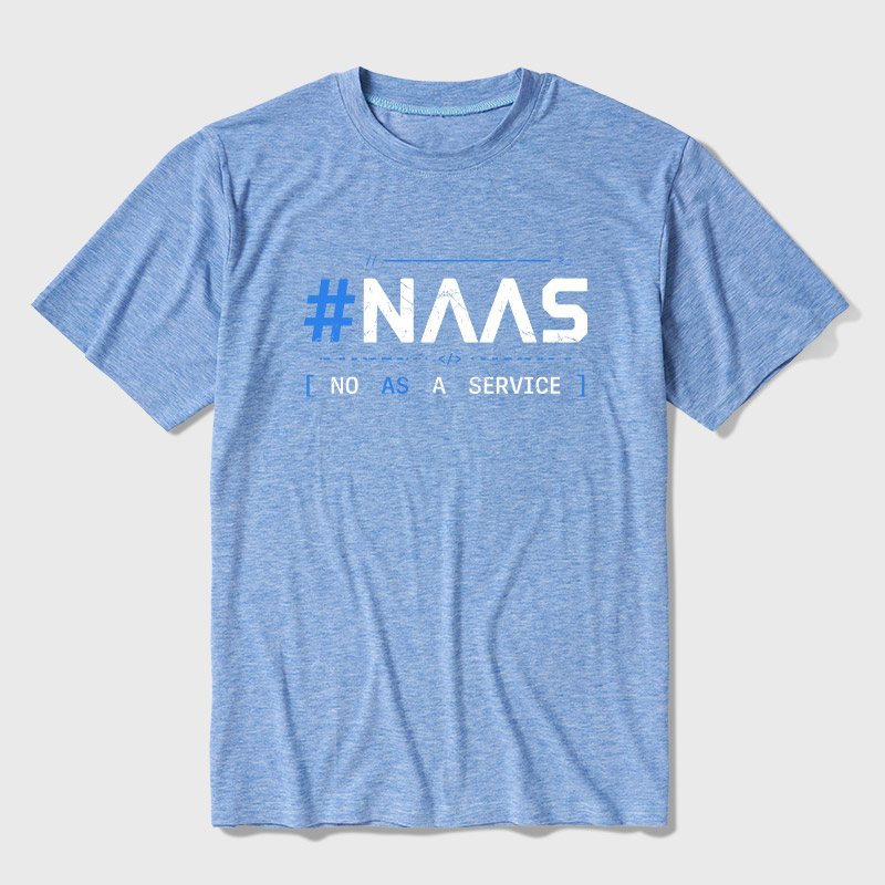 NaaS No As A Service Ultra Soft Heather Tee