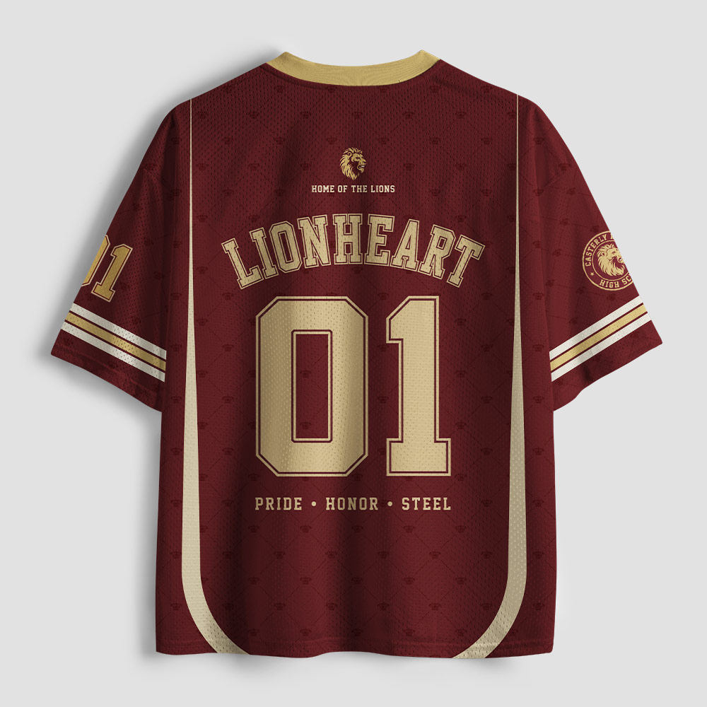 Casterly Lionheart Varsity Geek Mesh Jersey