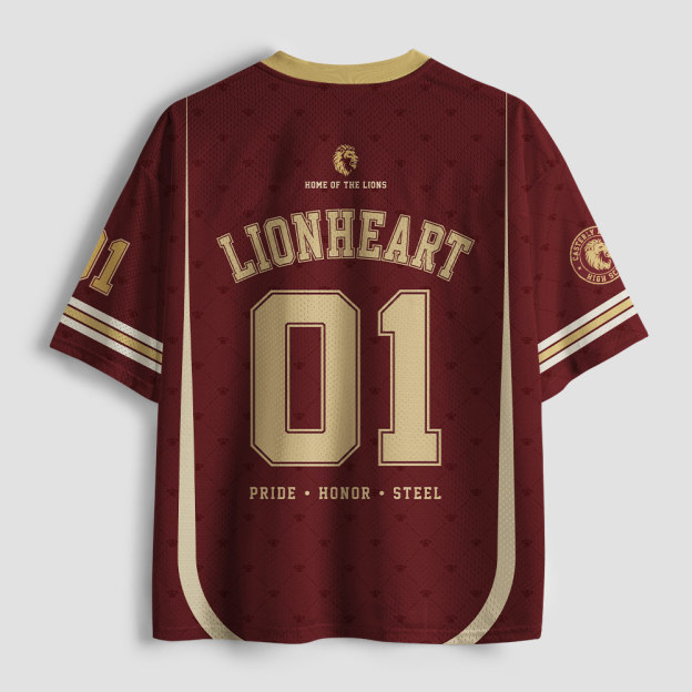 Casterly Lionheart Varsity Geek Mesh Jersey