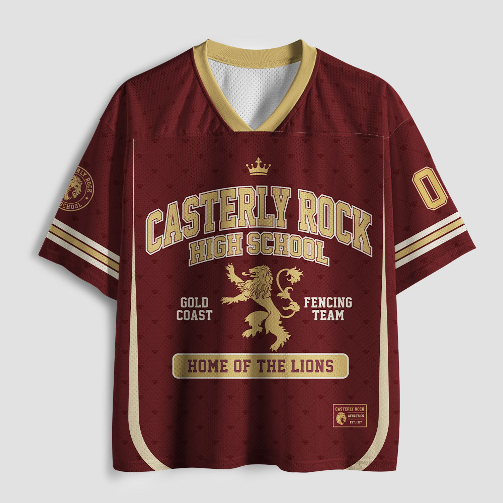 Casterly Lionheart Varsity Geek Mesh Jersey