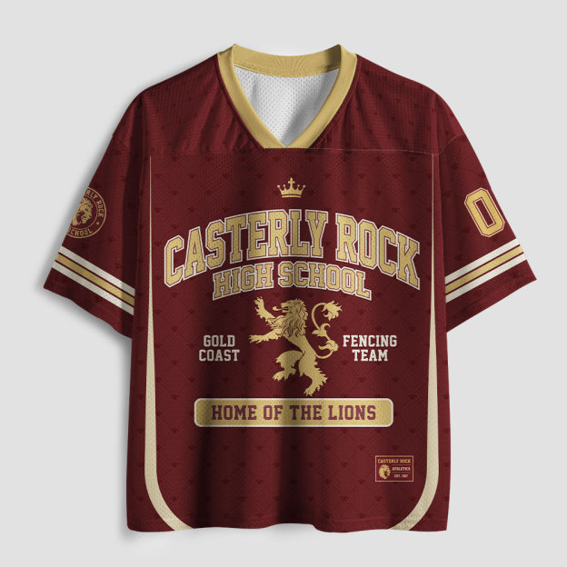 Casterly Lionheart Varsity Geek Mesh Jersey