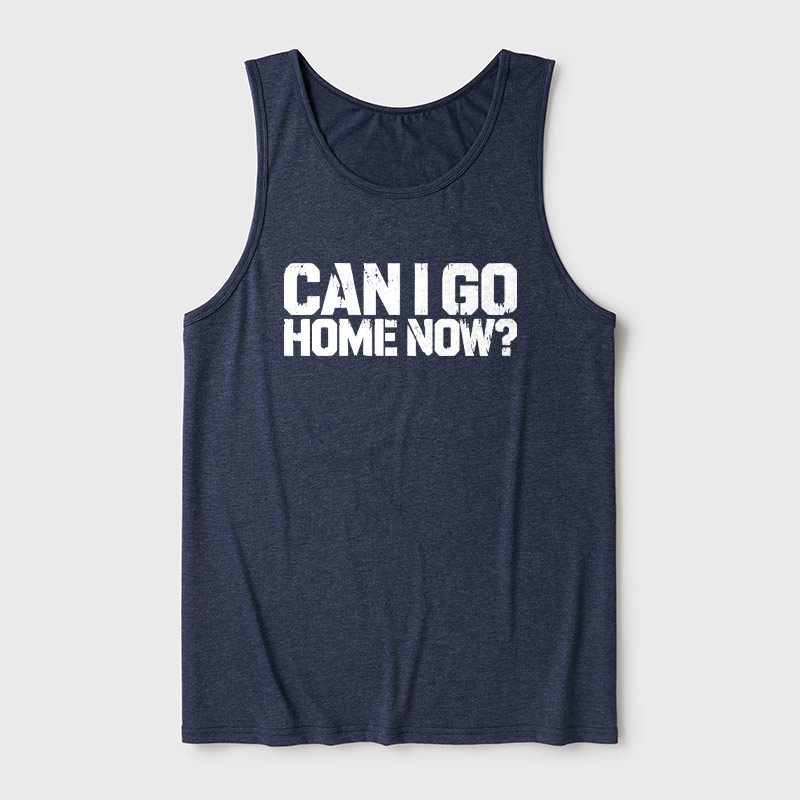 Can I Go Home Now Ultra Soft Heather Tank