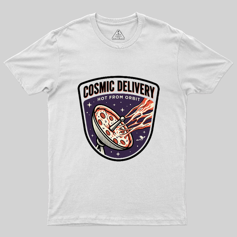 Cosmic Delivery Geek T-Shirt