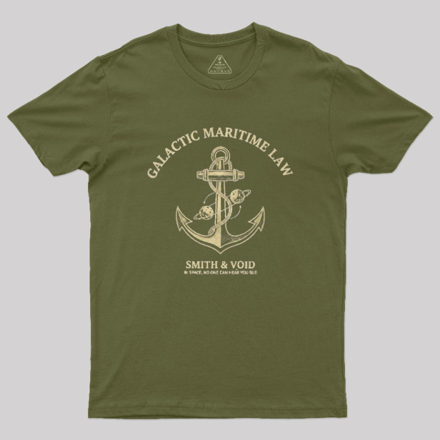 Galactic Maritime Law Geek T-Shirt