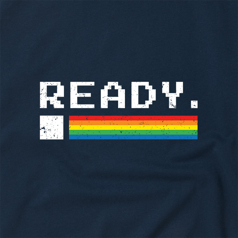 Commodore 64 Ready Raglan T-shirt