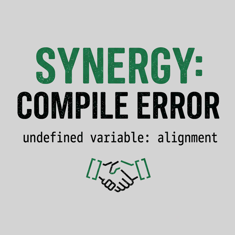 Synergy Compile Error Geek T-Shirt