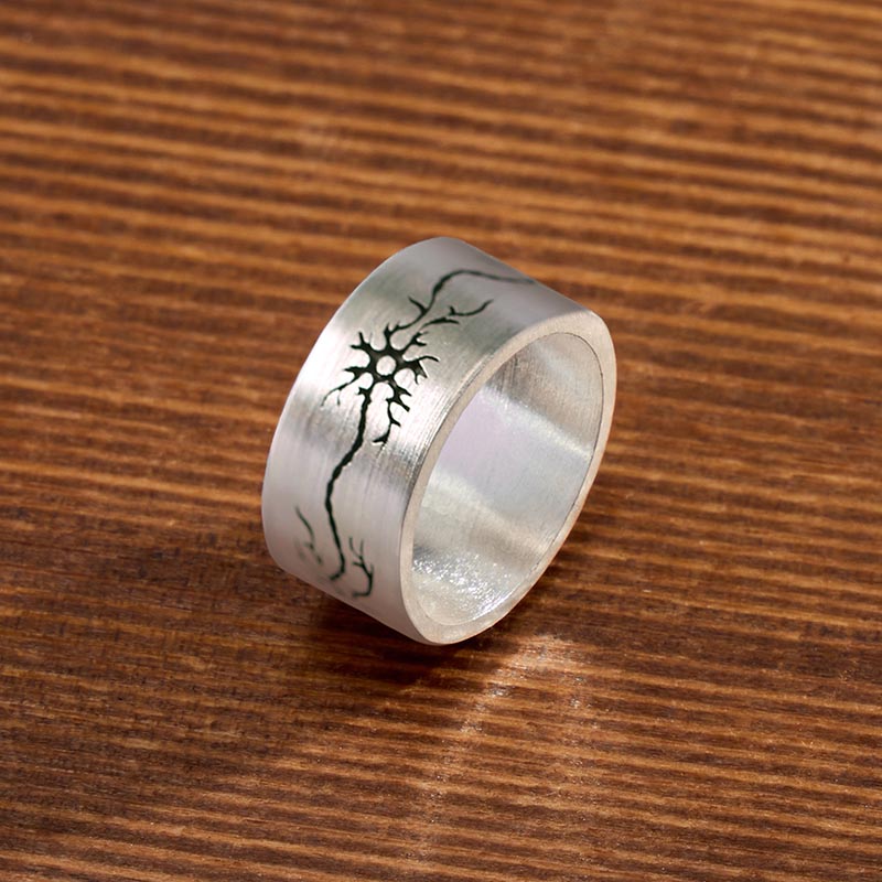 Neural Network Geek Silver Bead