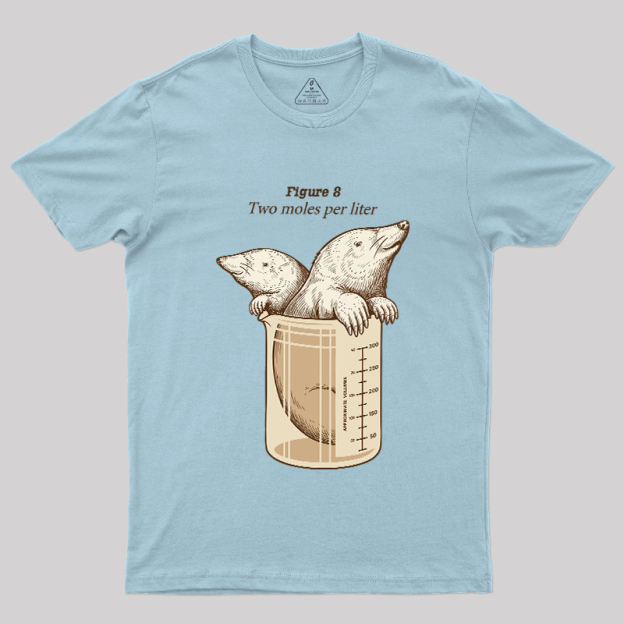 Mole Per Liter Geek T-Shirt