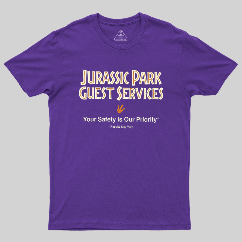 Ancient Reptile Park Guest Service Geek T-Shirt