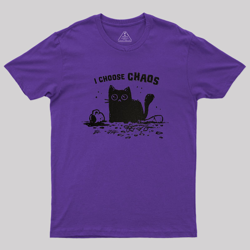 I Choose Chaos Geek T-Shirt