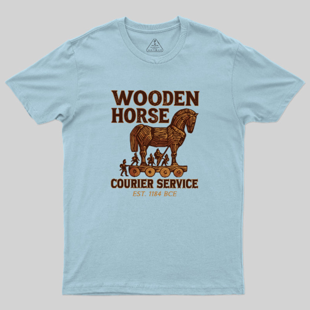 Trojan Courier Geek T-Shirt