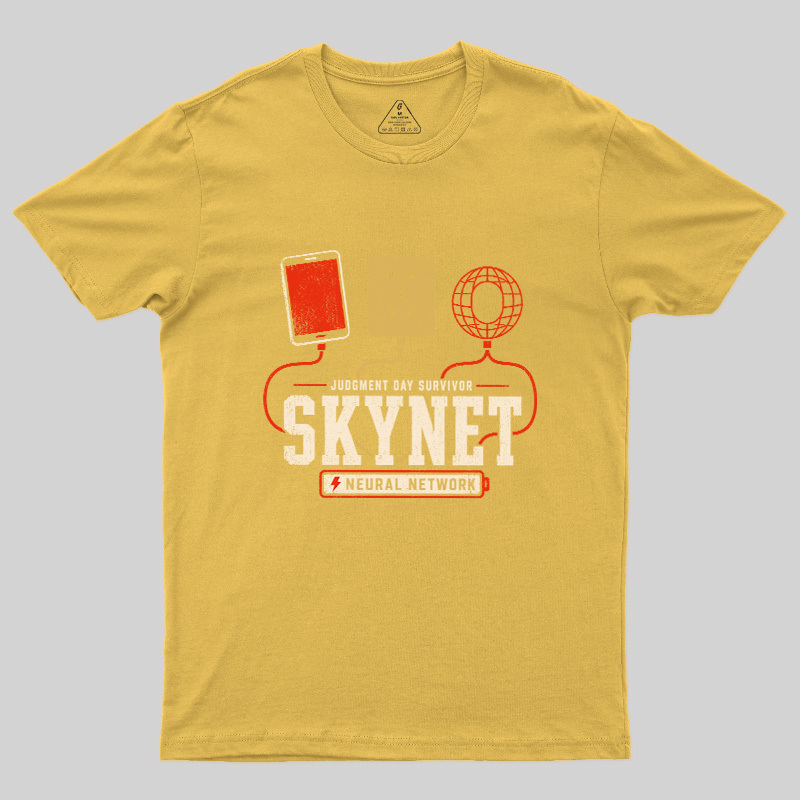 Judgment Day Tech Statement Geek T-Shirt