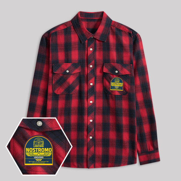 USCSS Nostromo Legacy Plaid Flannel Shirt