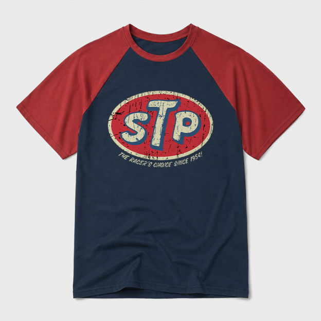STP Racer's Choice 1954 Geek Retro Raglan T-Shirt
