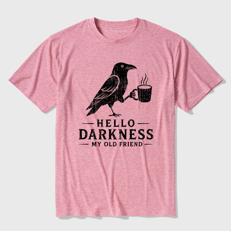 Raven Crow Coffee Ultra Soft Heather Tee