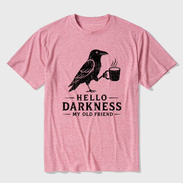 Raven Crow Coffee Ultra Soft Heather Tee