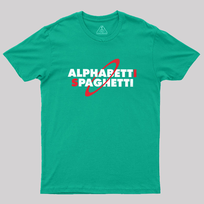 Alphabetti Spagetti Geek T-Shirt