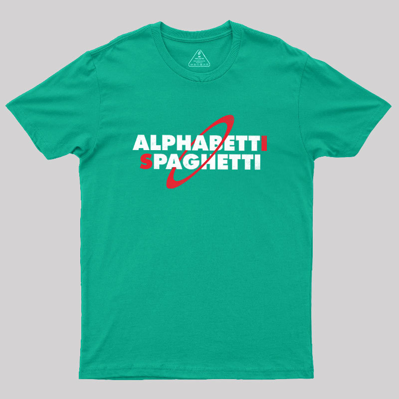 Alphabetti Spagetti Geek T-Shirt