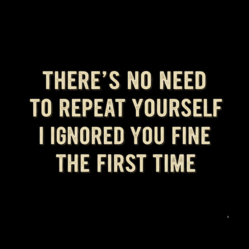 First Time Ignored Geek T-Shirt