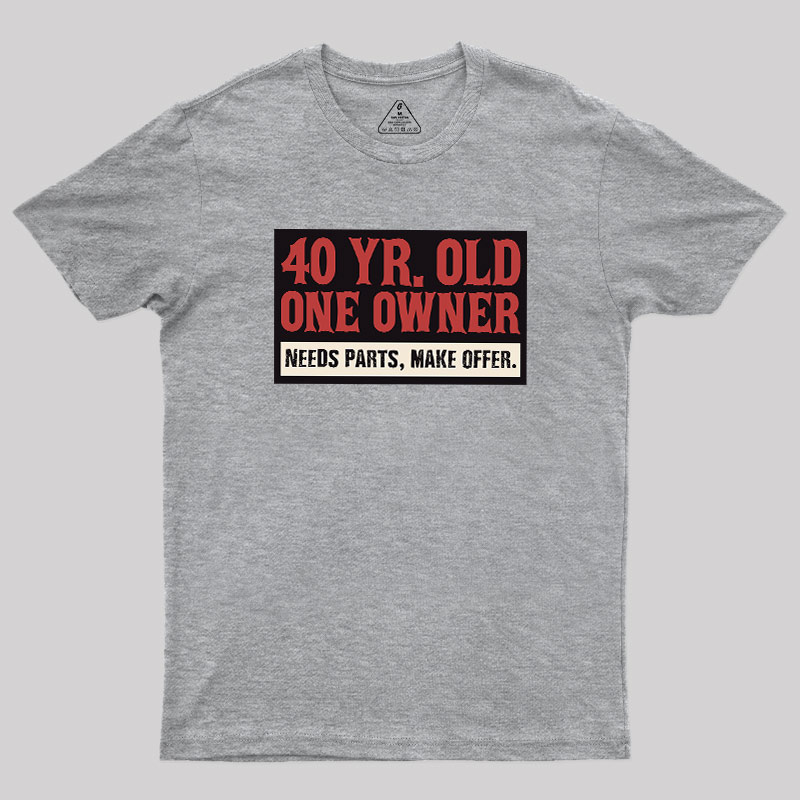 Used Model Geek T-Shirt