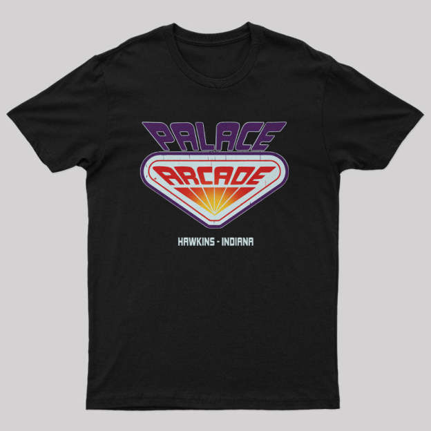 Scifi Monster Palace Arcade T-Shirt