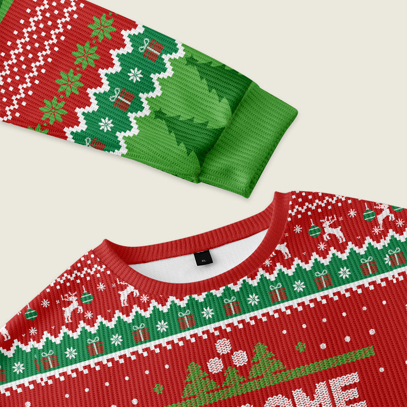 Welcome to the Party Pal Ugly Christmas Sweater Sweatshirt