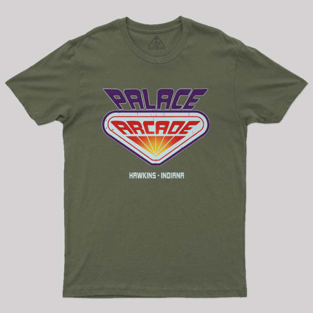 Scifi Monster Palace Arcade T-Shirt