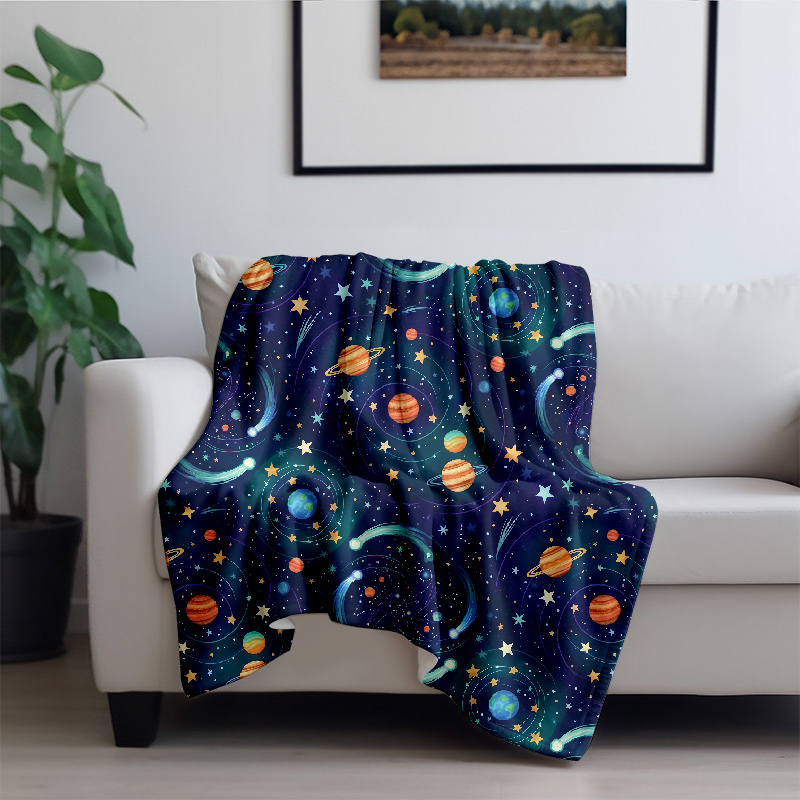 Dream Voyage Flannel Blanket