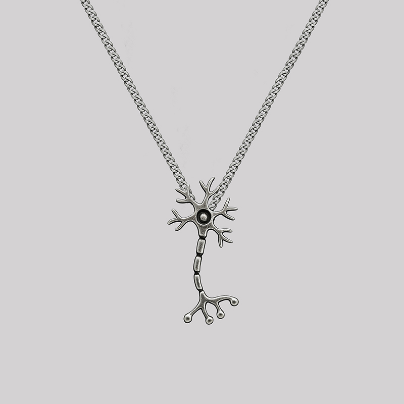 Neuron Geek Sculptural Necklace