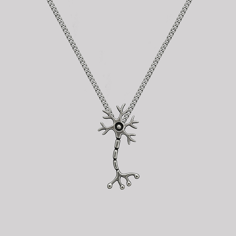 Neuron Geek Sculptural Necklace
