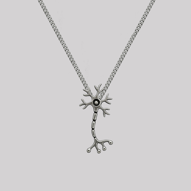 Neuron Geek Sculptural Necklace